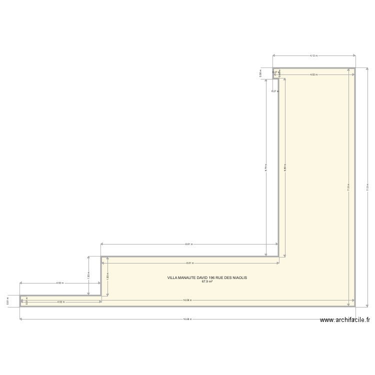 VILLA MANAUTE DAVID  NIAOLIS. Plan de 0 pièce et 0 m2