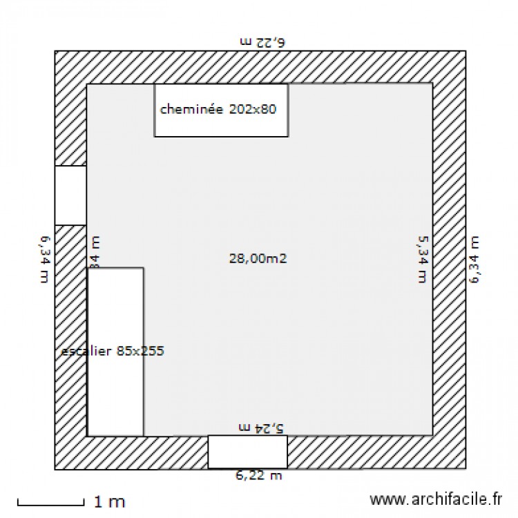 appartement sud RDC. Plan de 0 pièce et 0 m2
