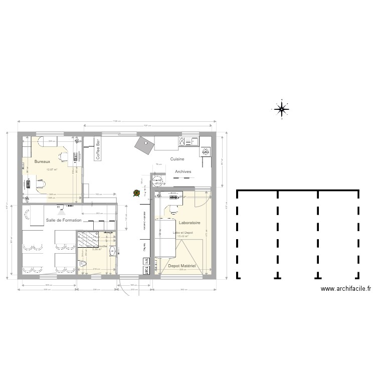 LECS V2Ter. Plan de 0 pièce et 0 m2