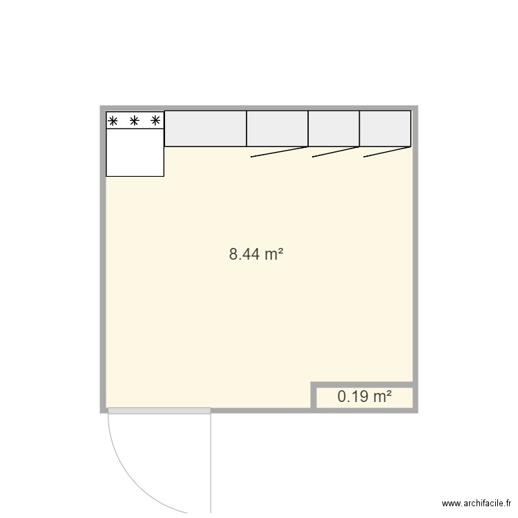 box1. Plan de 0 pièce et 0 m2