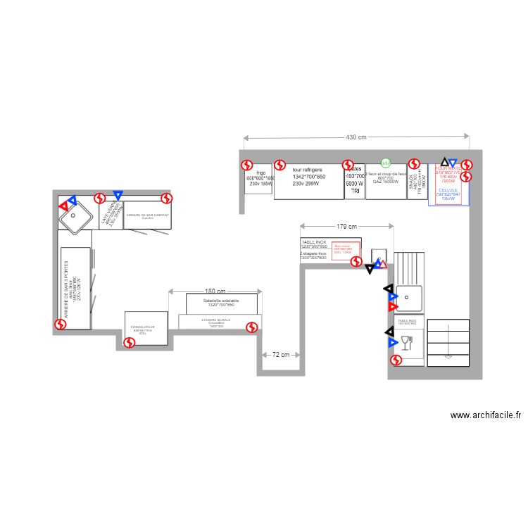 bitche. Plan de 0 pièce et 0 m2