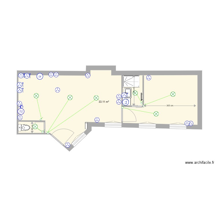 Plan élec. Plan de 0 pièce et 0 m2