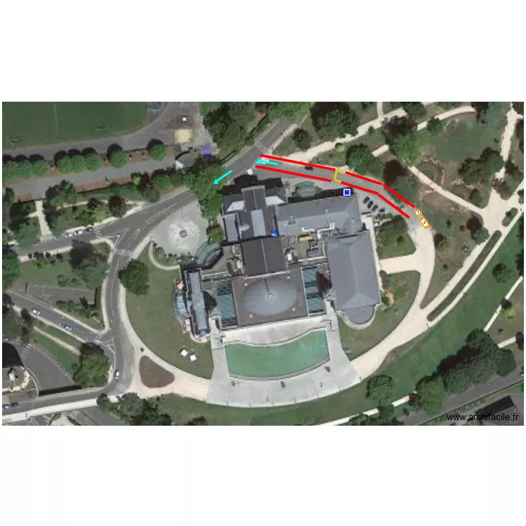 Start Line Etape 3 Pau. Plan de 