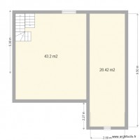Plan initial etage