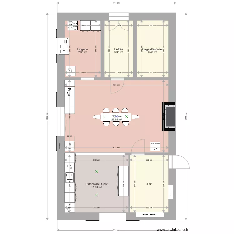 Cuisinne. Plan de Cuisinne. Plan de