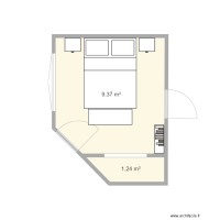 chambre nouveau aménagement