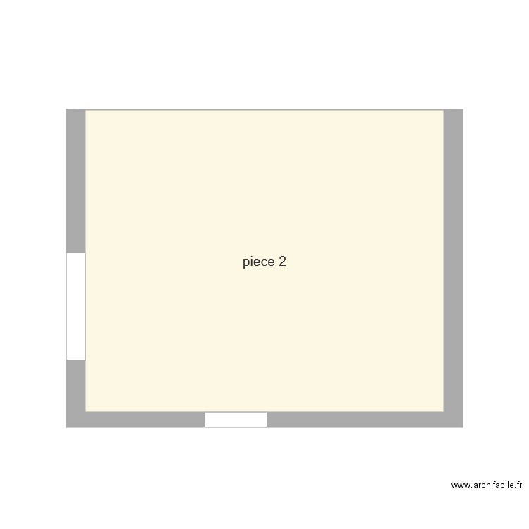 piece 2. Plan de 0 pièce et 0 m2