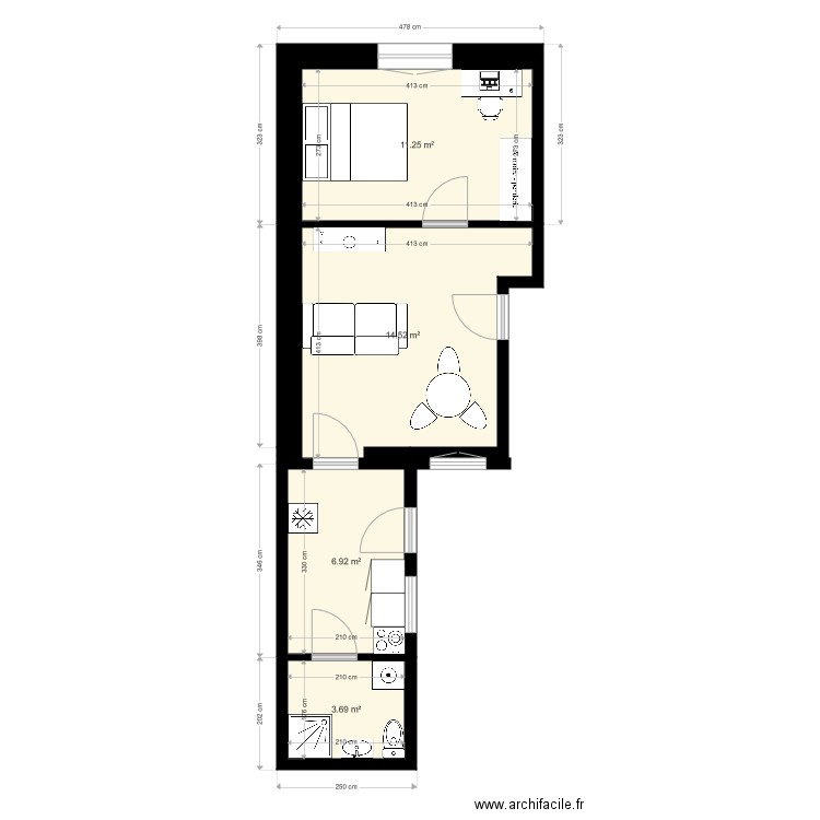 taffo  alsasce rdc . Plan de 0 pièce et 0 m2