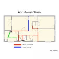 Nicollier Lot n&deg;1 - Ma&ccedil;onnerie / D&eacute;molition