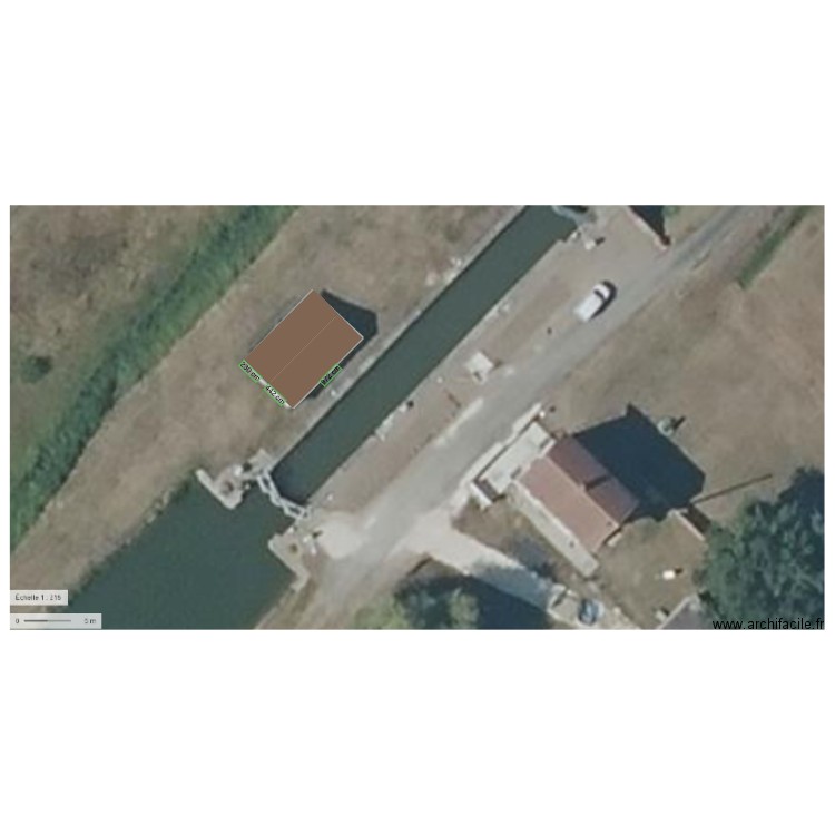 Guérite_Javacière. Plan de 0 pièce et 0 m2