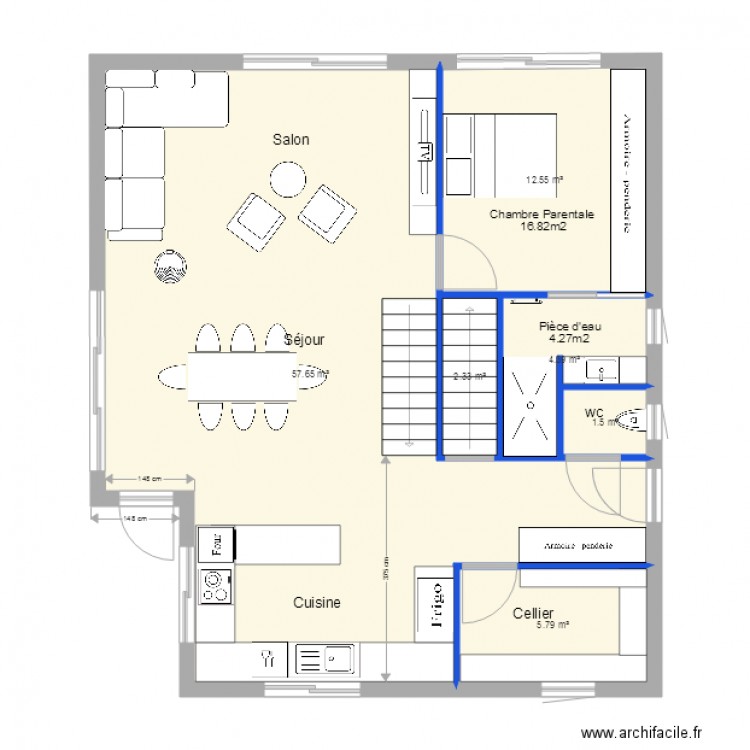 rossy 7 élargie. Plan de 0 pièce et 0 m2