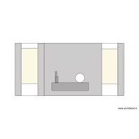 Mur du fond Salle de C&eacute;r&eacute;monie 