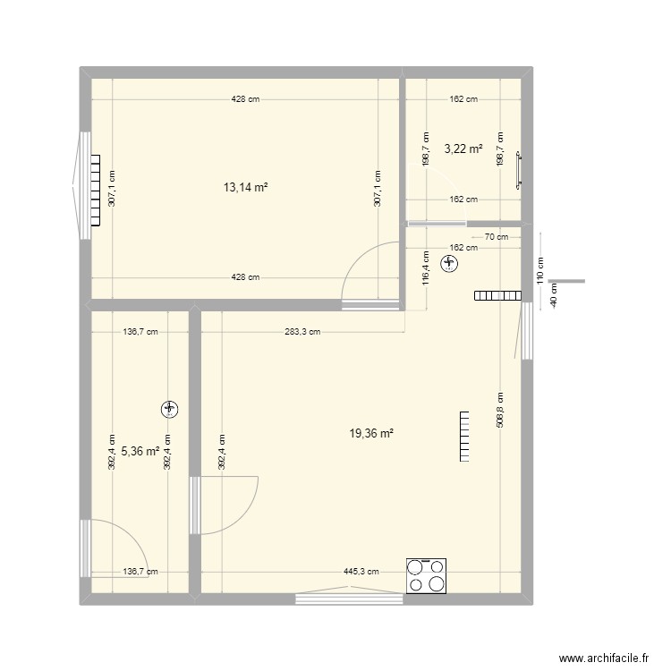 Plan PM. Plan de 0 pièce et 0 m2