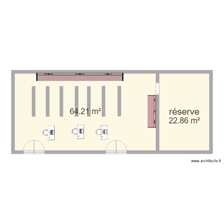 casino. Plan de 0 pièce et 0 m2