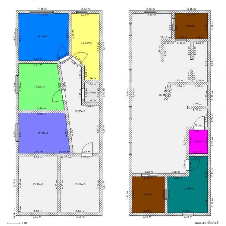 Maison2. Plan de 0 pièce et 0 m2