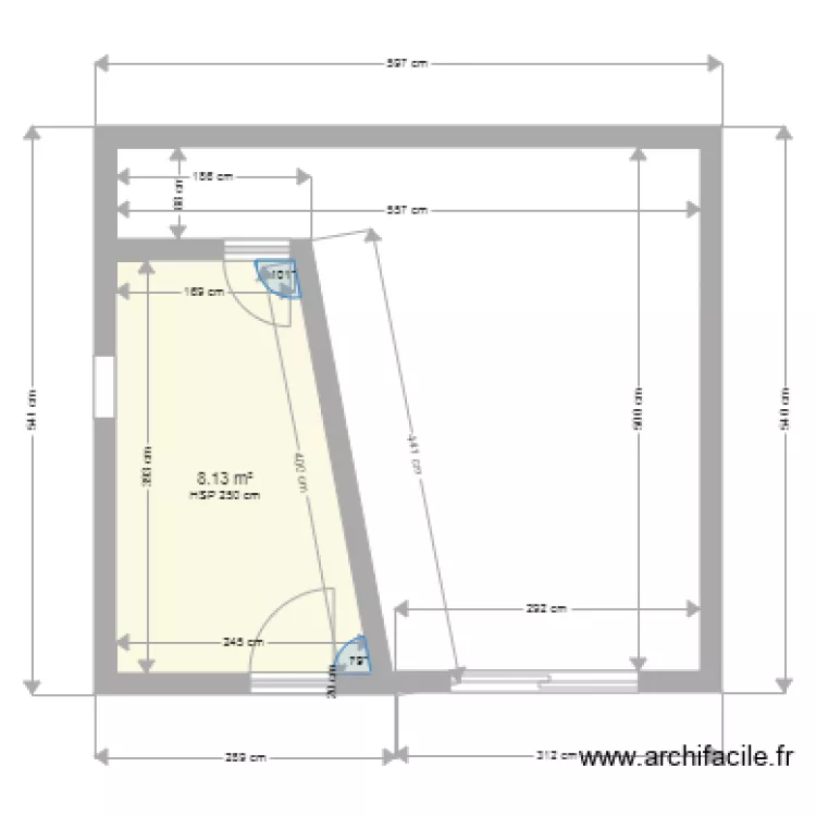 1 RES LA ROBINE . Plan de 