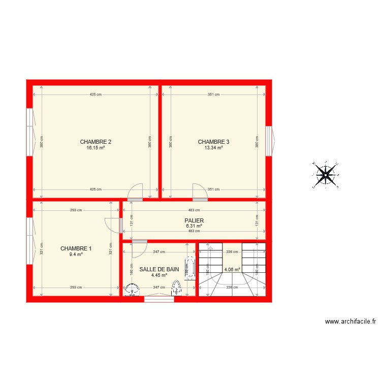 BI4798 ETAGE RITA. Plan de 0 pièce et 0 m2