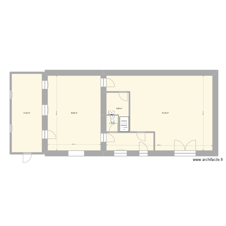 moulin maison secondaire aménagée. Plan de 0 pièce et 0 m2
