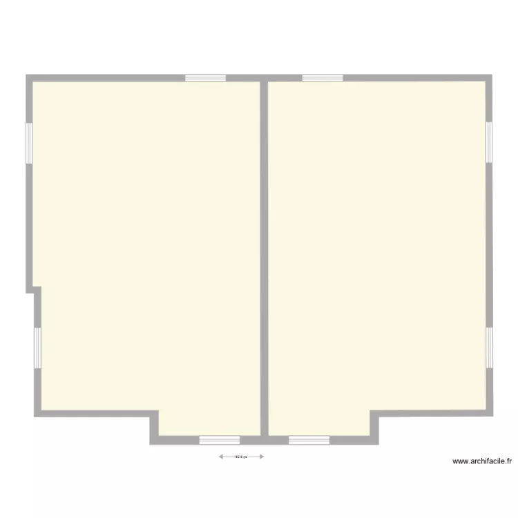 J29 30 fondation. Plan de 