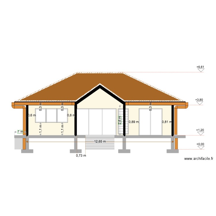 PC Facade Avant B. Plan de 0 pièce et 0 m2