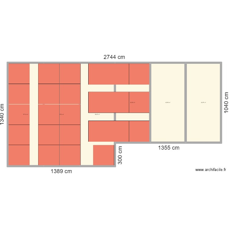 Mater Liberté Rénov Bief du Fourg. Plan de 6 pièces et 299 m2