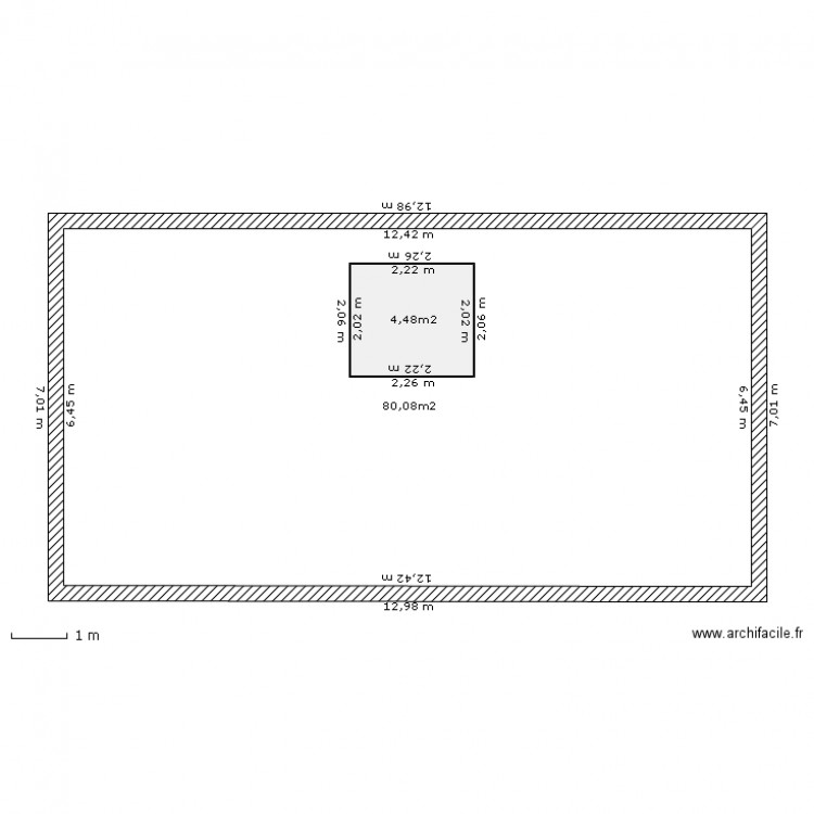 COMBLES. Plan de 0 pièce et 0 m2