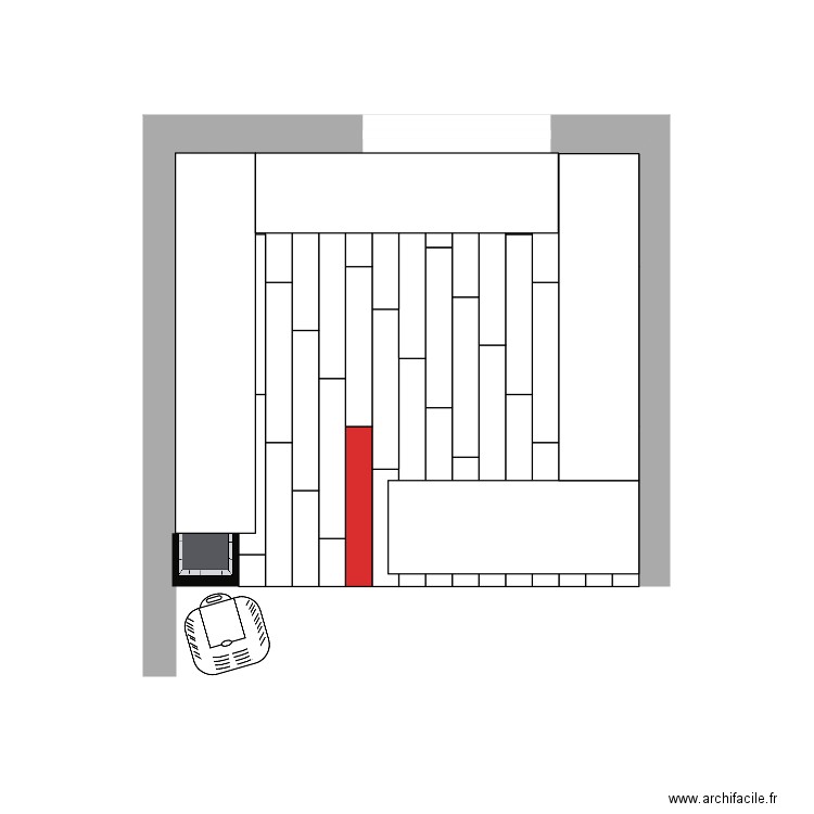 cusine. Plan de 0 pièce et 0 m2