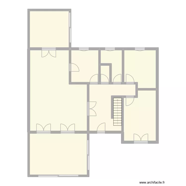 JACOB RDC. Plan de 9 Pièces et 134 m²