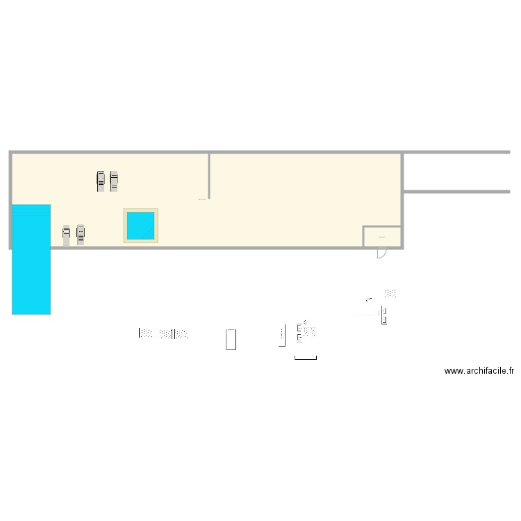 SPA JARDIN ENTREE AU MILIEU Anais. Plan de 0 pièce et 0 m2