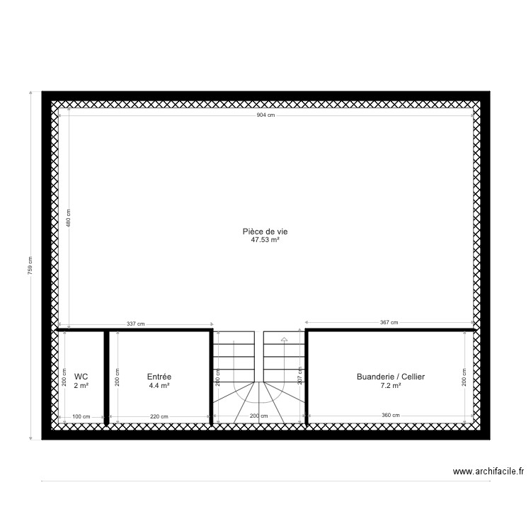 test. Plan de 0 pièce et 0 m2