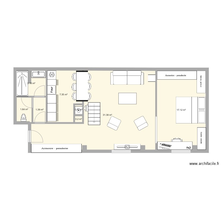 80 TURENNE KIRK V3. Plan de 0 pièce et 0 m2