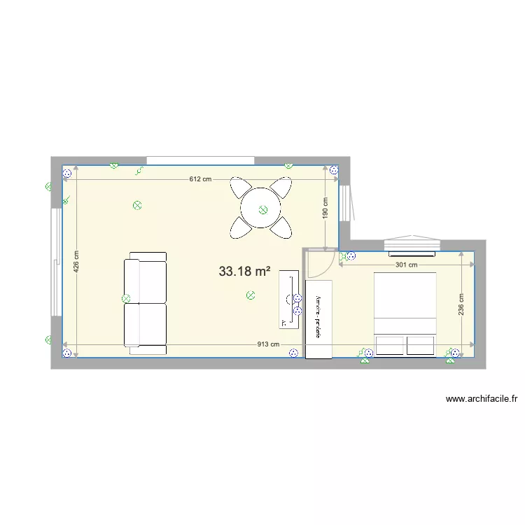 extension. Plan de 