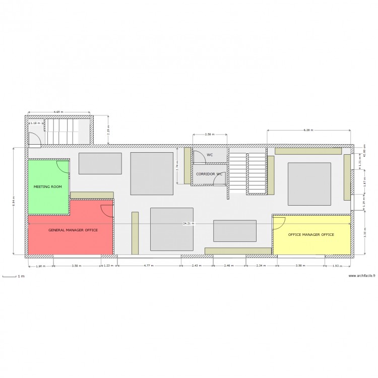 UPPER FLOOR VERSION 3. Plan de 0 pièce et 0 m2