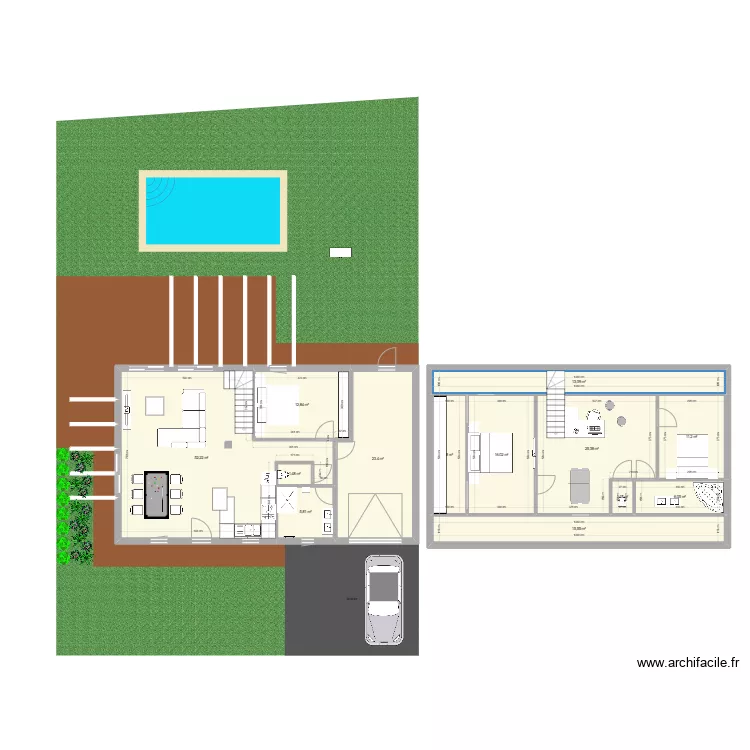 PLAN MAISON PLAIN PIED. Plan de PLAN MAISON PLAIN PIED. Plan de
