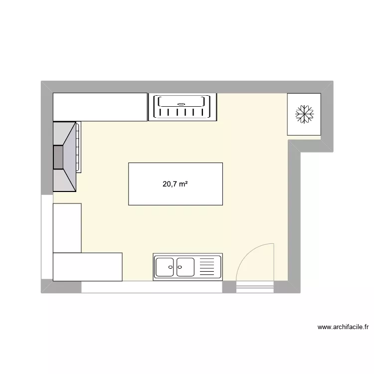 Labo hammamet. Plan de 