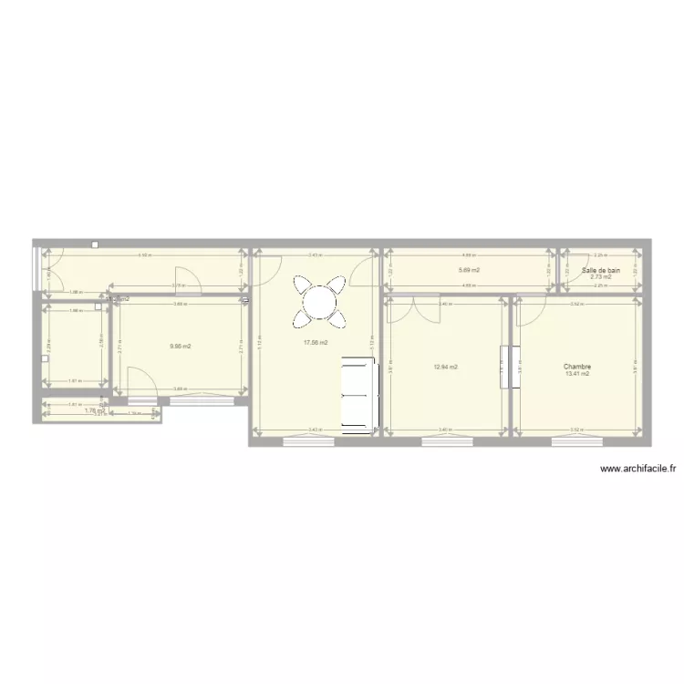 appart lille. Plan de 