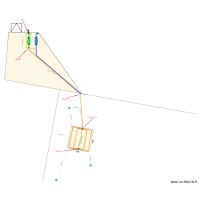 Plan assainissement avec cotes