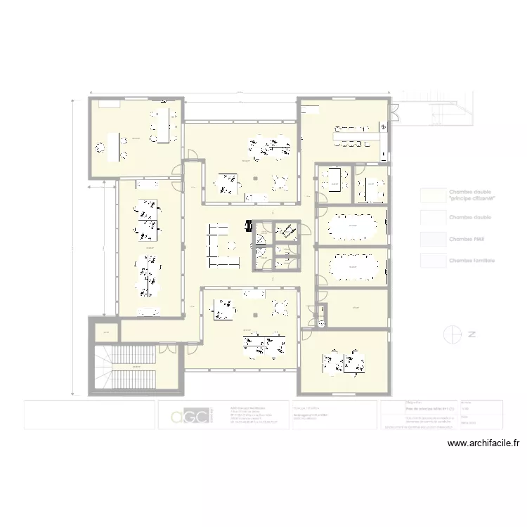 BUREAUX ANCONE. Plan de BUREAUX ANCONE. Plan de