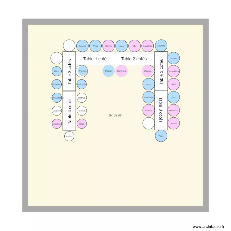 plan communion. Plan de 