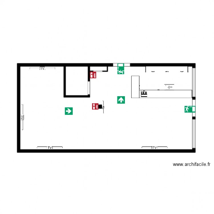 l artiste. Plan de 0 pièce et 0 m2