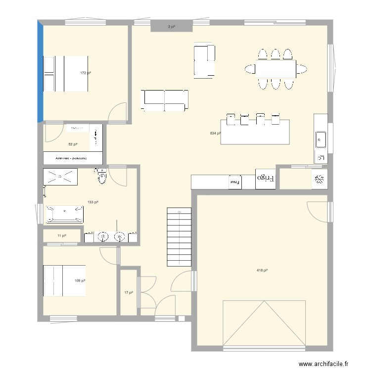 maison1. Plan de 0 pièce et 0 m2