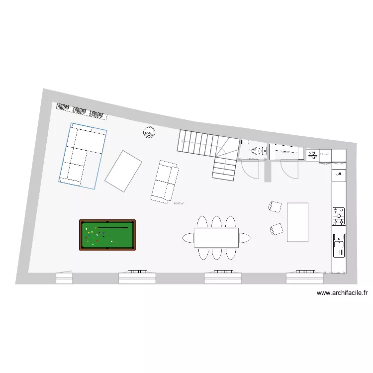 Maison. Plan de Maison. Plan de
