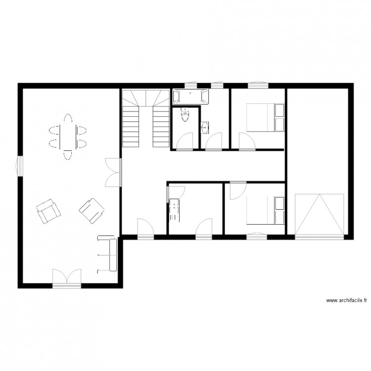 Lobjoit. Plan de 0 pièce et 0 m2