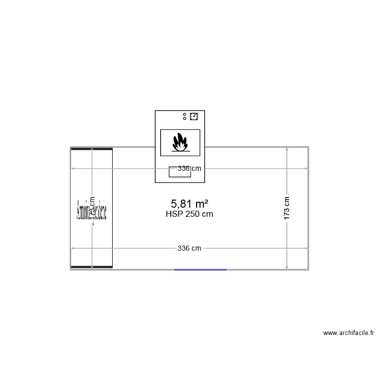 buanderie. Plan de 0 pièce et 0 m2
