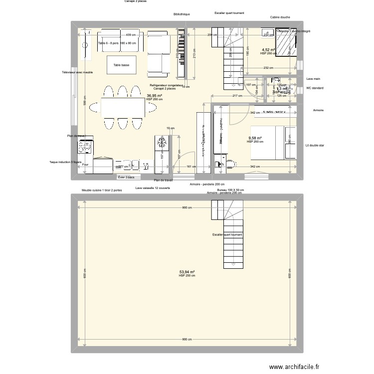 ESSAI 19/1. Plan de 0 pièce et 0 m2