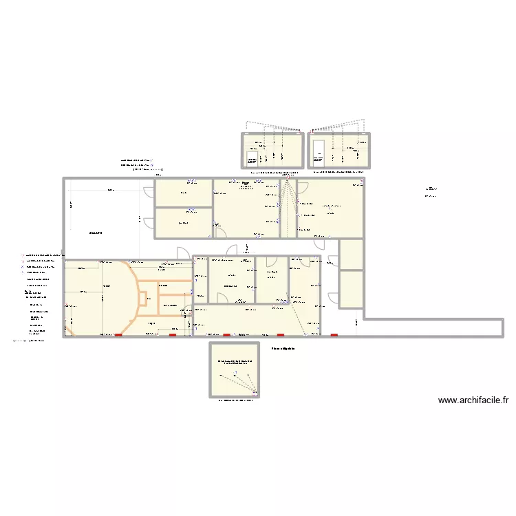 Angoul&ecirc;me-V8. Plan de 