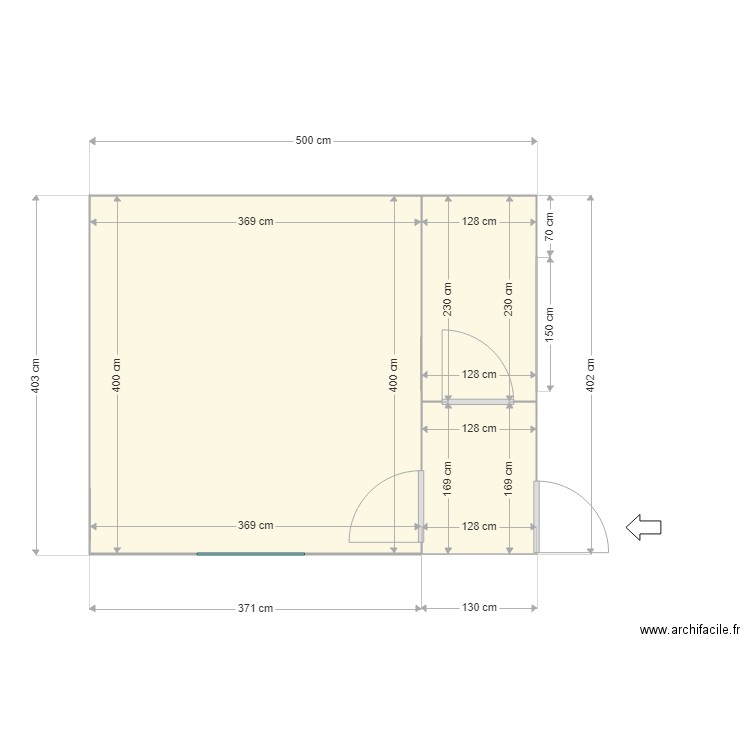 capucin intérieur. Plan de 0 pièce et 0 m2