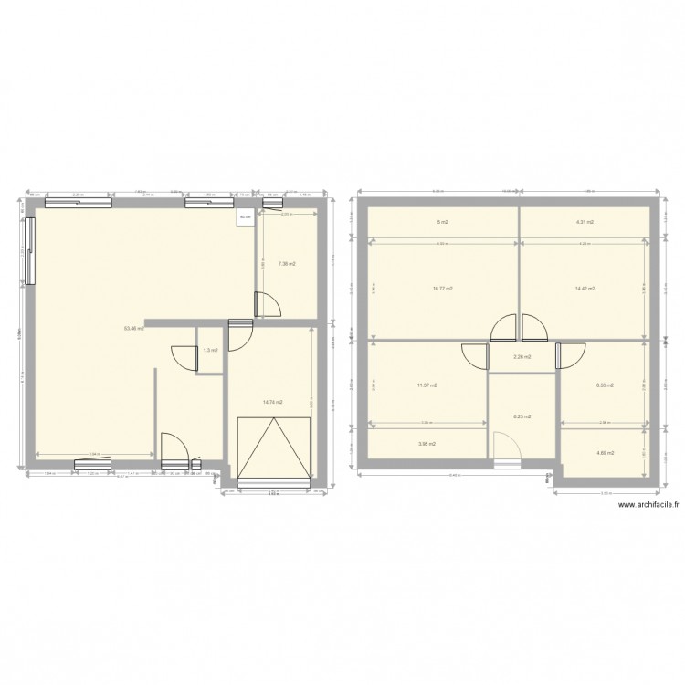 Mansarde10x960v2. Plan de 0 pièce et 0 m2