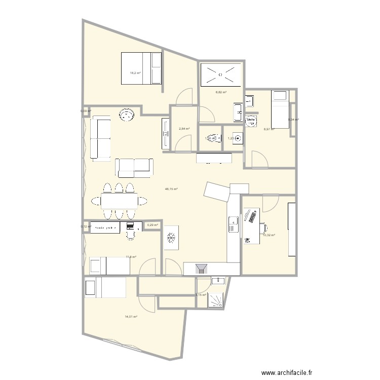 projet dumont2. Plan de 0 pièce et 0 m2