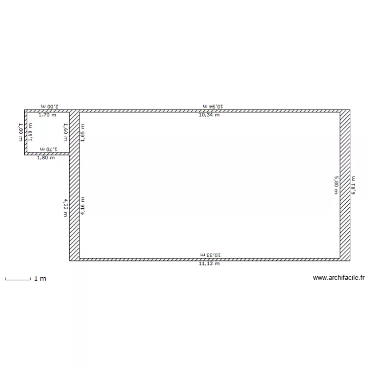 Appart test 4. Plan de 